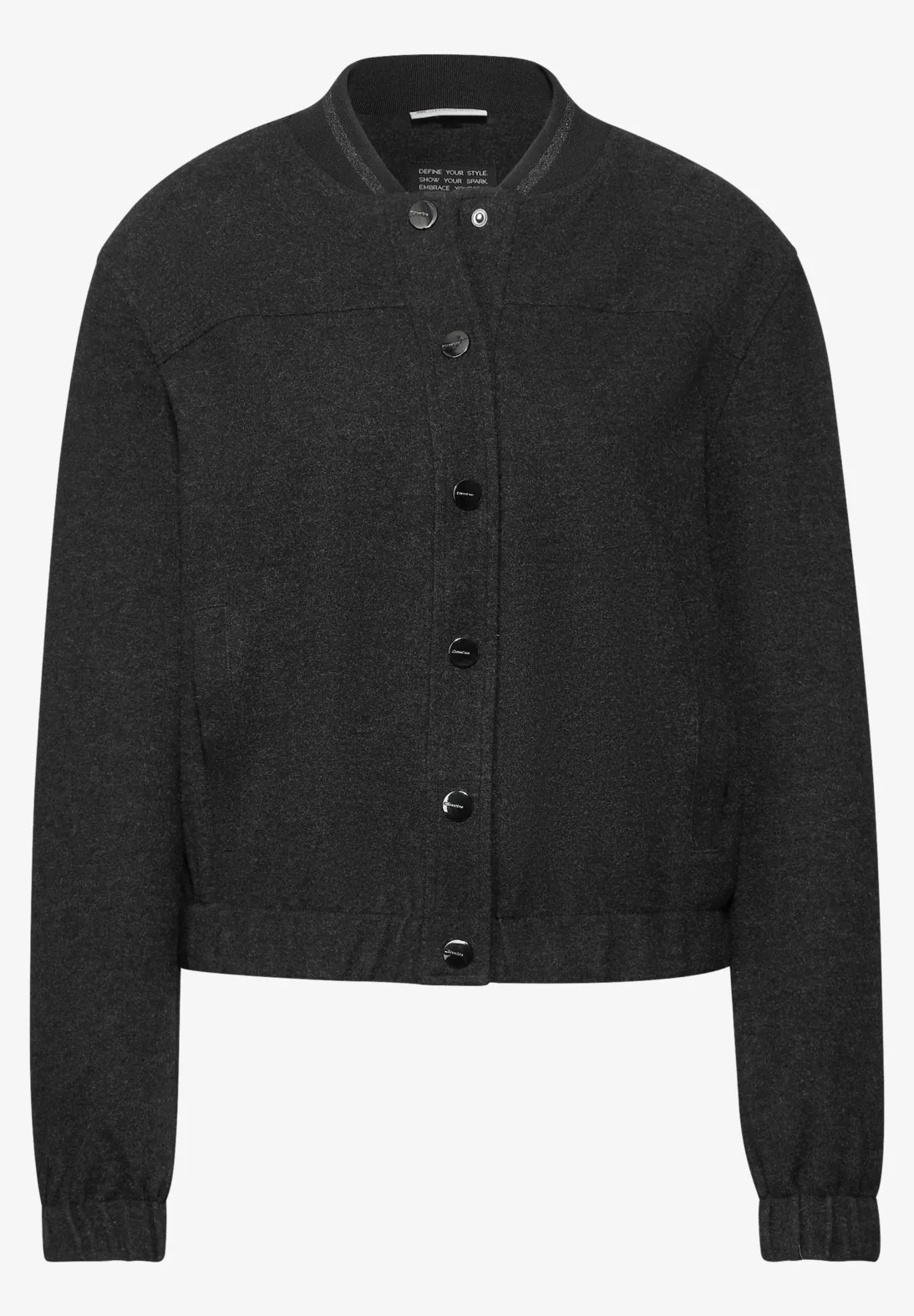 Street One Blouson - Whale Tail Grey Melange