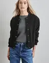 Street One Blouson mit Knopfleiste - Whale Tail Grey Melange