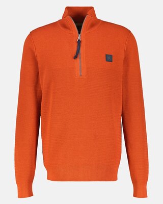 Lerros Troyer met Twist Structuur - Spicy Orange