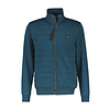 Sweatjacke mit Wattierte Vorderseite - Rich Blue
