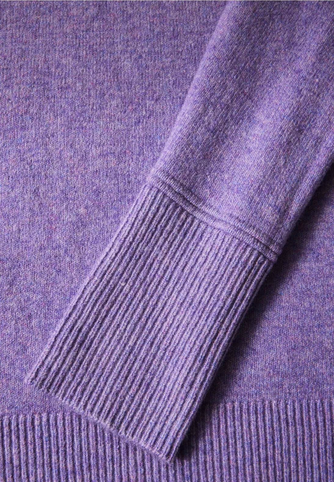 Cecil Pullover mit Stehkragen - Gentle Lilac Melange