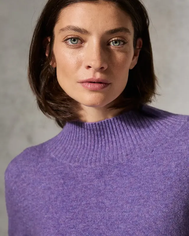 Cecil Knit Jumper - Gentle Lilac Melange