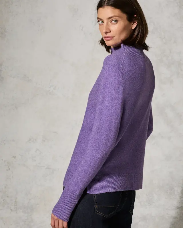 Cecil Knit Jumper - Gentle Lilac Melange