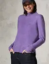 Cecil Pullover mit Stehkragen - Gentle Lilac Melange