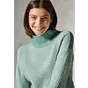 Mouliné Trui - Glaced Green Melange