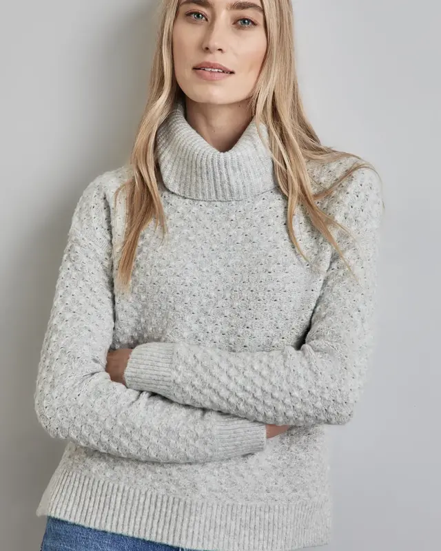 Street One Structured Jumper - Heather Grey Melange