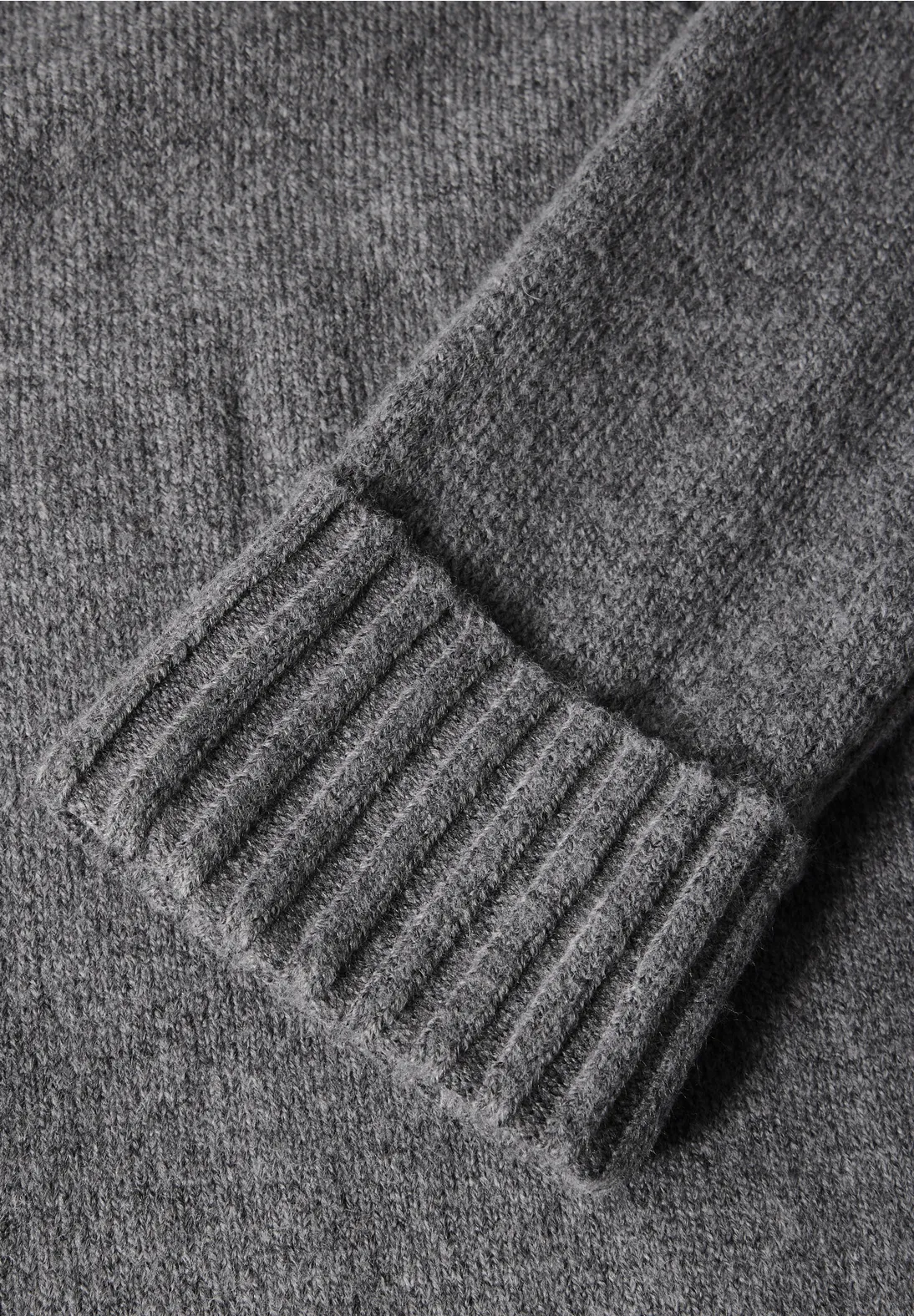 Street One Knit Dress - Echo Grey Melange