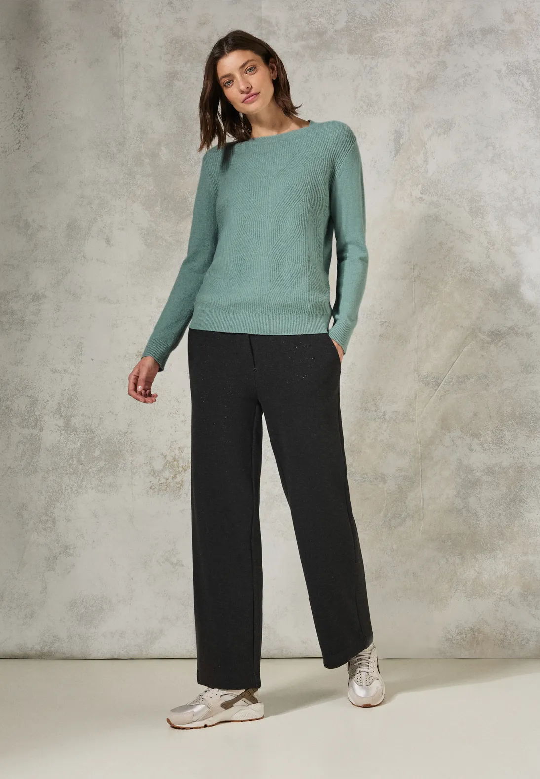 Sweat Femme 55DSL Vert, Taille L, Coton Mélangé - Série The One & Only - Occasion