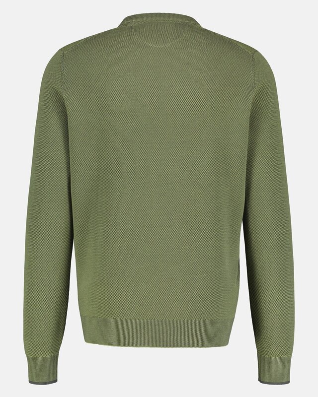 Lerros Pullover mit Struktur - Sage Green