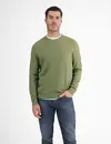 Lerros Pullover mit Struktur - Sage Green