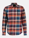 Lerros Flannel Hemd mit Karo - Spicy Orange