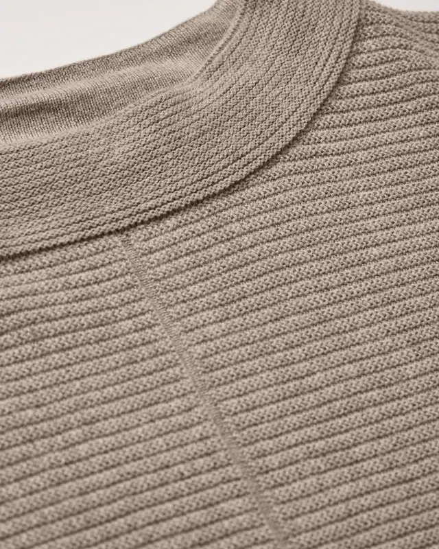 Cecil Dolman Trui met Structuurmix - Milky Caramel Melange