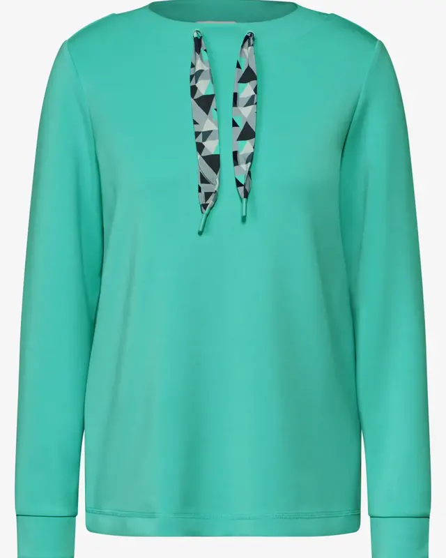 Cecil Modalmix Sweatshirt - Aventurine Green