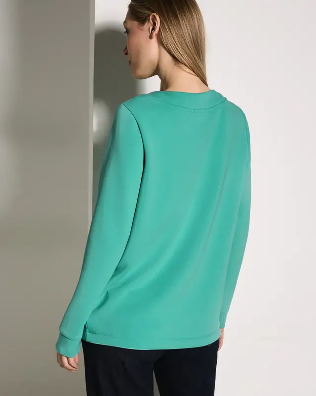 Cecil Modalmix Sweatshirt - Aventurine Green