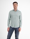 Lerros Print Shirt with Stretch - Cloud Blue