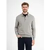 Gebreide Polo met Wol - Platinum Grey Melange