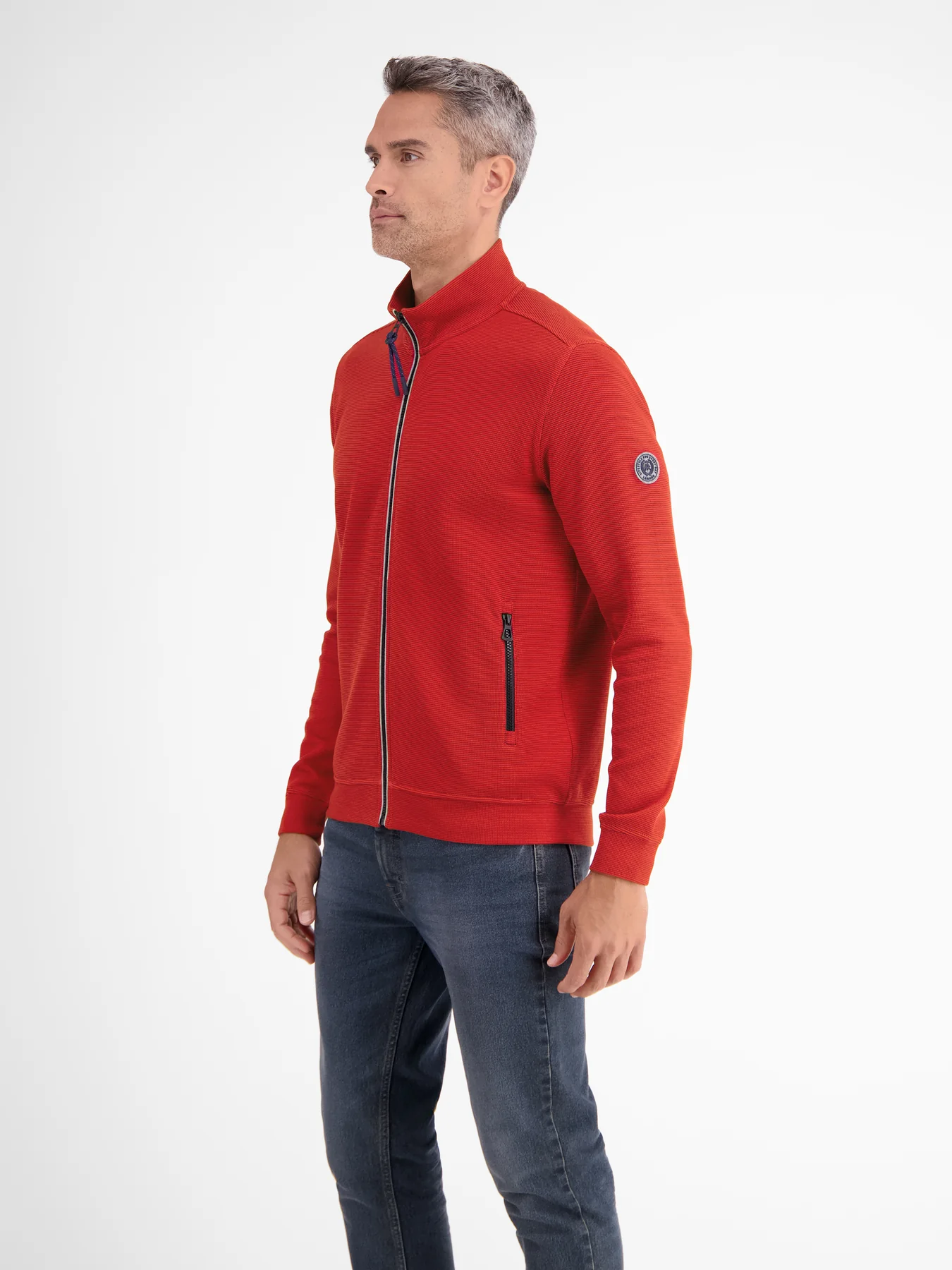 Lerros Effen Sweatvest - Urban Red