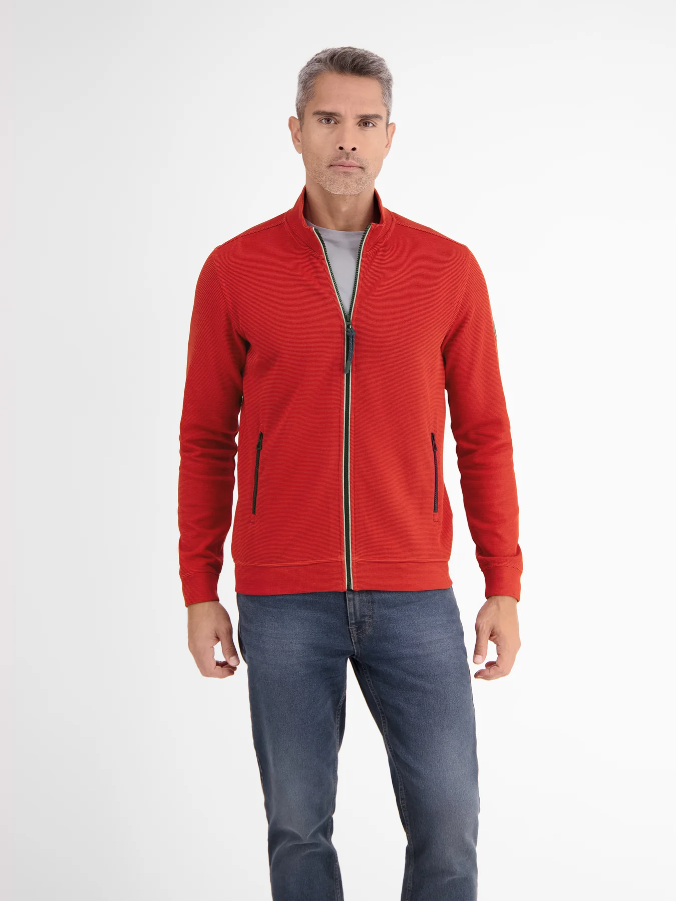 Lerros Effen Sweatvest - Urban Red