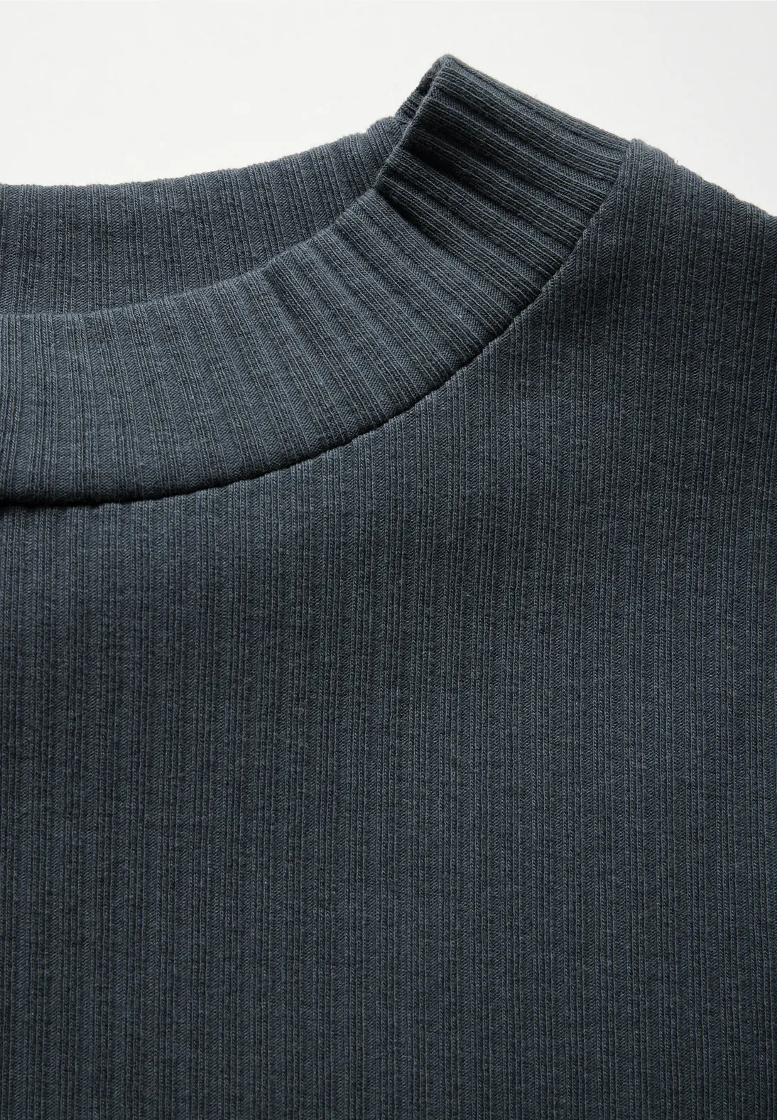 Street One Shirt met Geribbelde Structuur - Cool Vintage Green