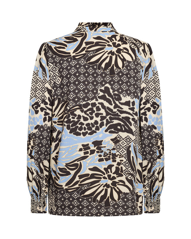 Soyaconcept Blouse Olette 1 - Air Blue Combi