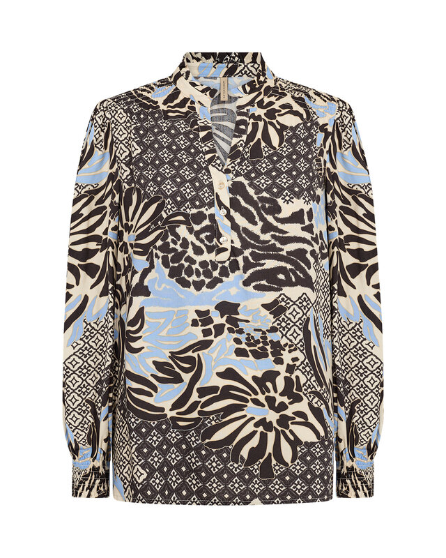 Soyaconcept Blouse Olette 1 - Air Blue Combi