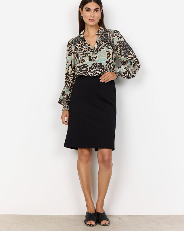 Soyaconcept Bluse Olette 1 - Mineral Green Combi