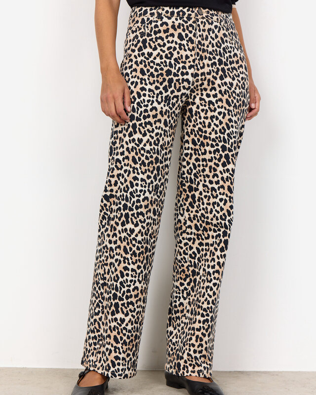 Soyaconcept Pants Owena 3-C - Sand Combi