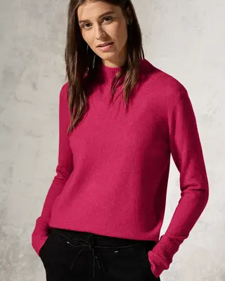 Cecil Knit Jumper - Barberry Red Melange