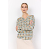 Shirt Felicity AOP 487 - Mineral Green Combi