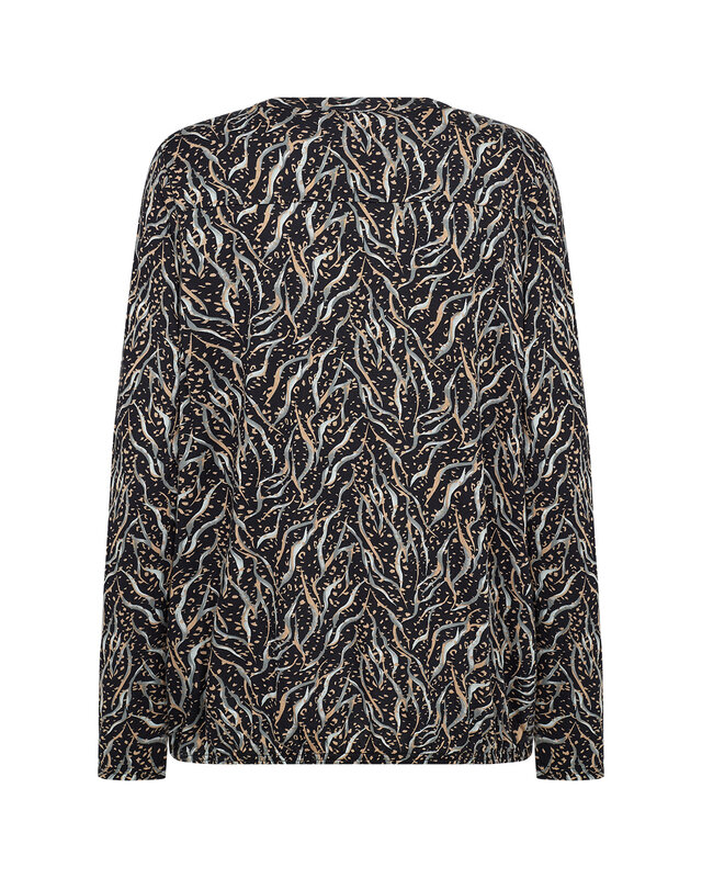 Soyaconcept Shirt Felicity AOP 489 - Mineral Green Combi