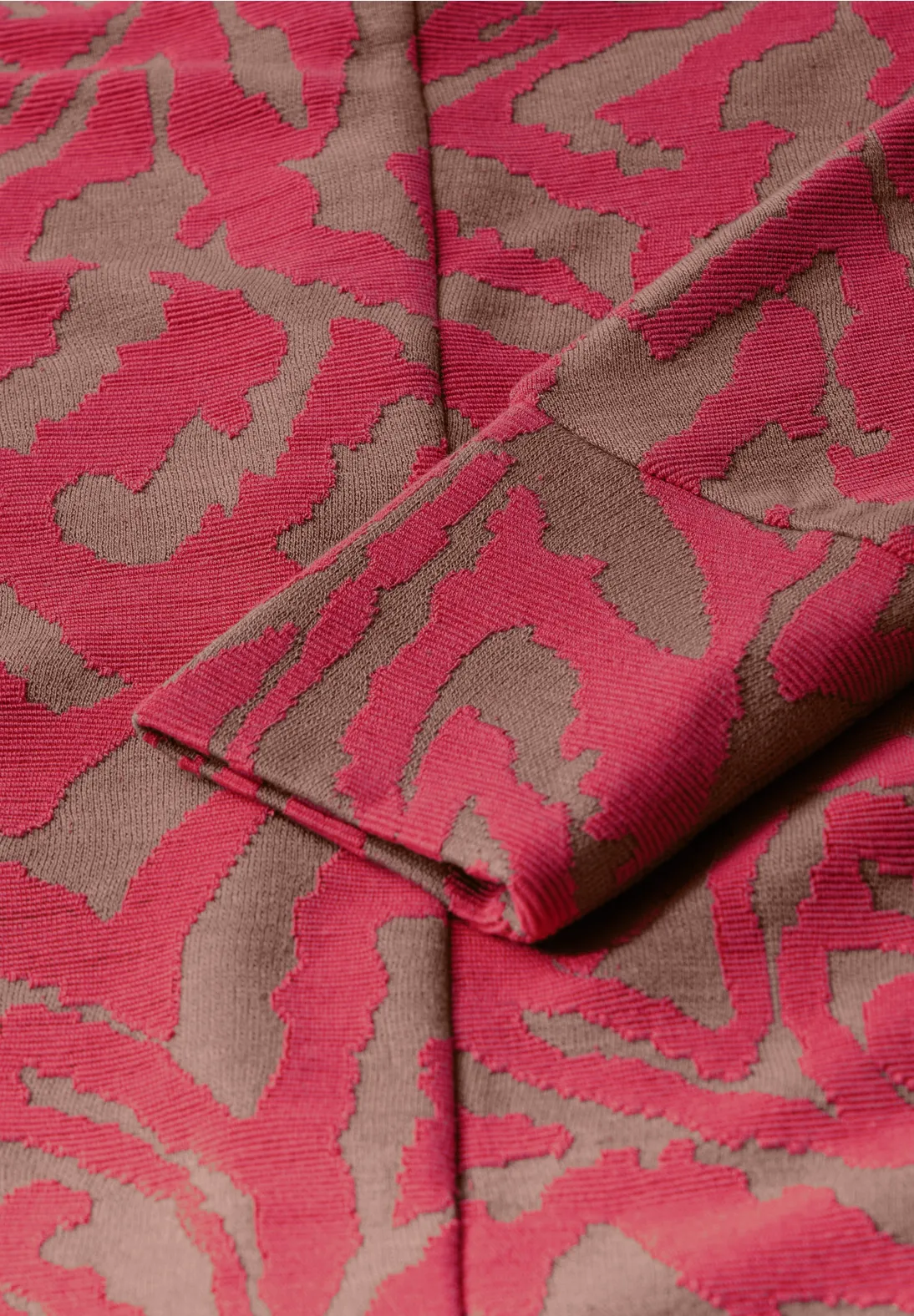 Street One Tweekleurig Jacquard Shirt - Sugar Coral