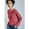 Tweekleurig Jacquard Shirt - Sugar Coral