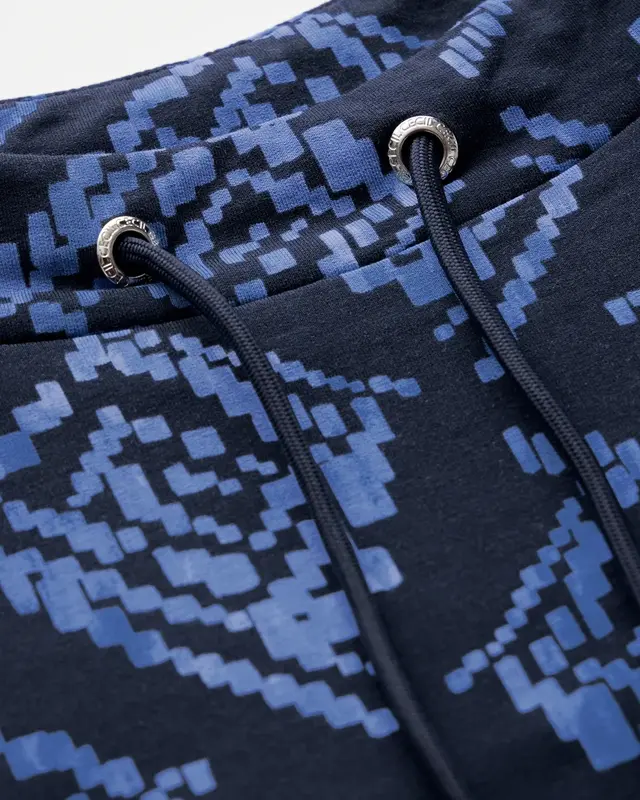 Cecil Print Shirt - Universal Blue