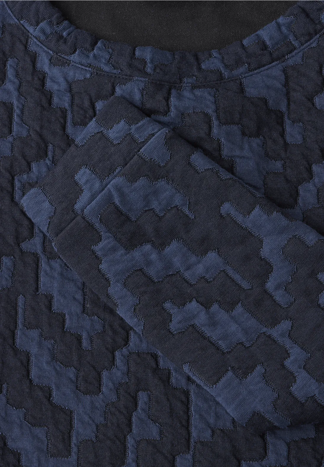 Cecil Structured Jaquard Shirt - Universal Blue