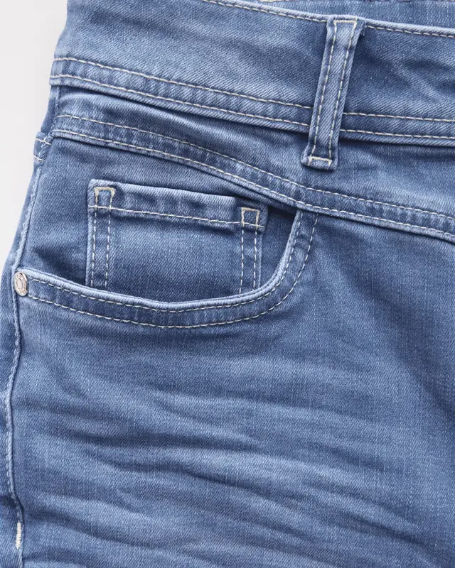 Street One Jeans im Slim Fit York - Light Blue Wash