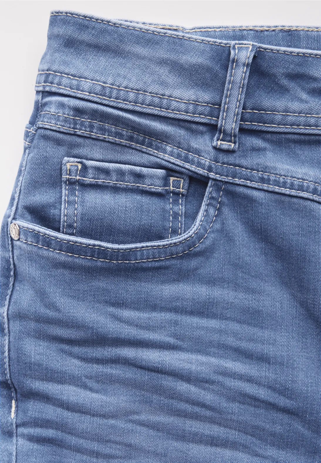 Street One Jeans im Slim Fit York - Light Blue Wash