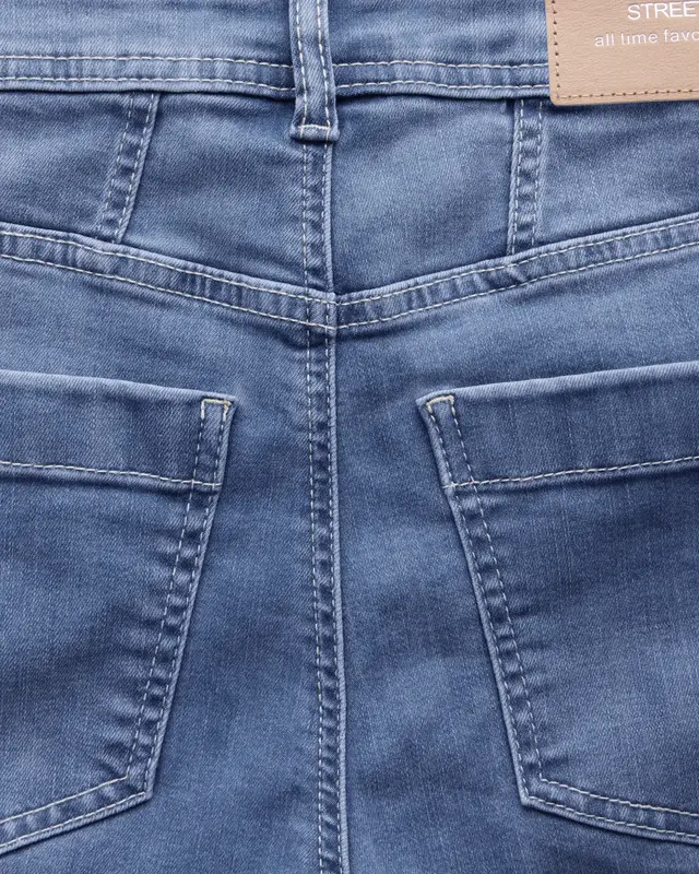 Street One Jeans im Slim Fit York - Light Blue Wash
