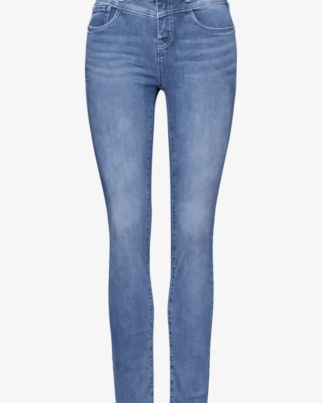 Street One Jeans im Slim Fit York - Light Blue Wash