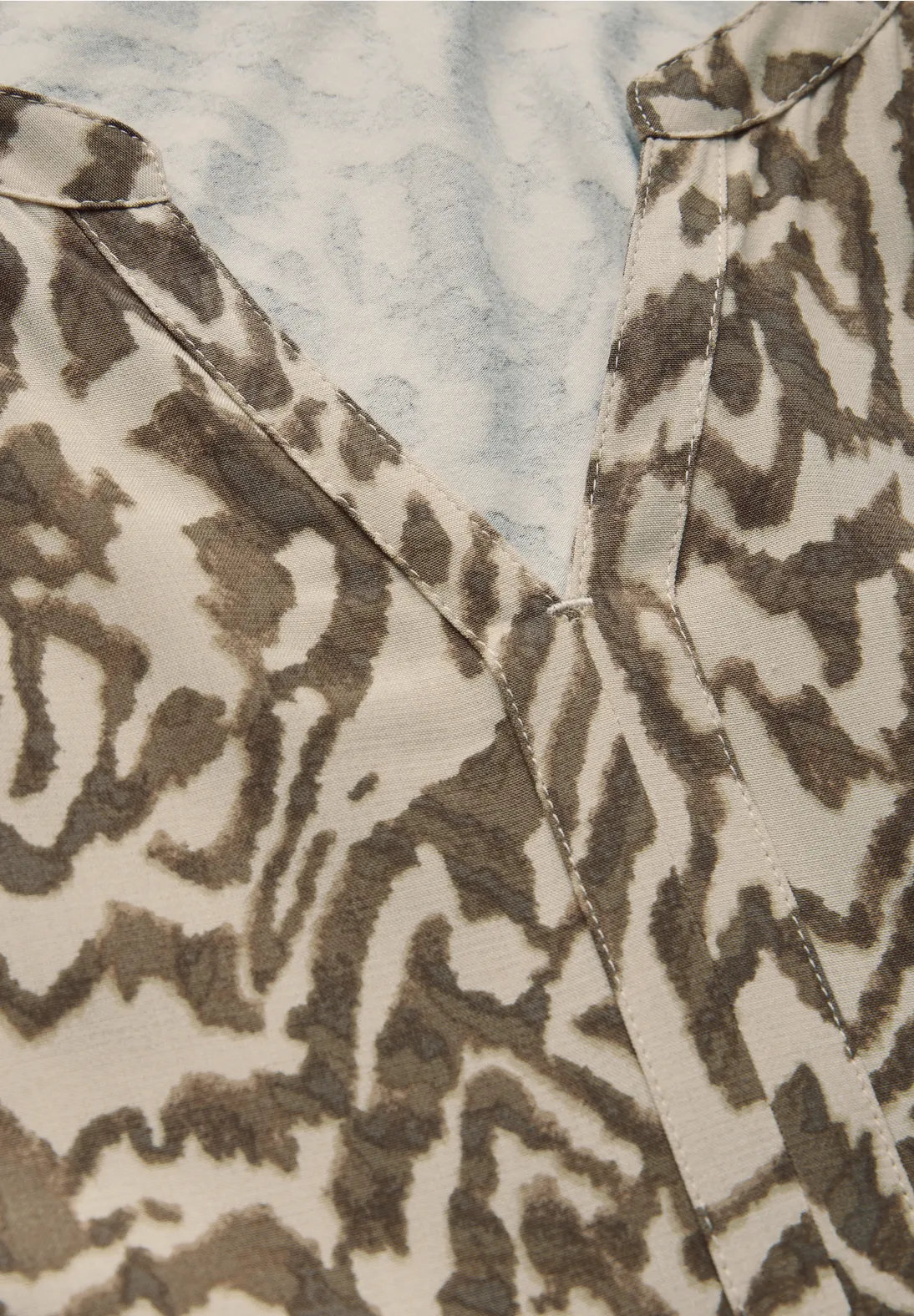 Street One Bedrucktes Shirt - Honey Sand