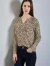 Street One Bedrukt Shirt - Honey Sand