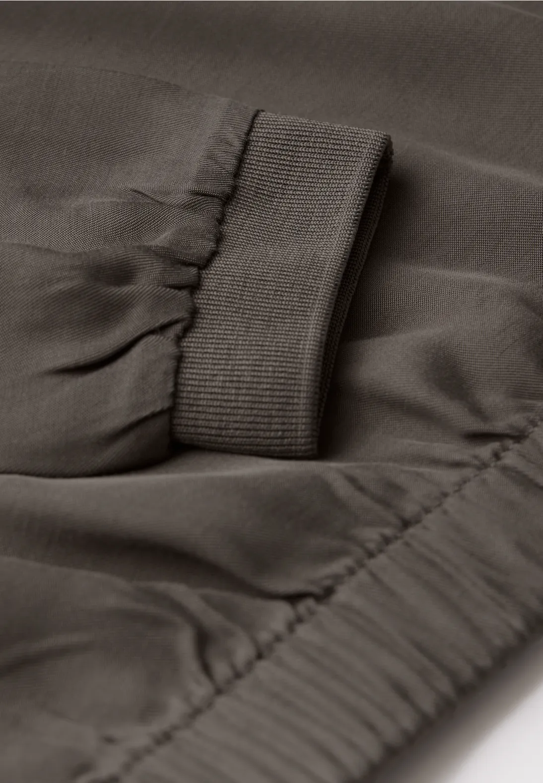 Street One Blouse with Ruffles - Muddy Brown