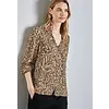 Bedrukte Blouse - Honey Sand