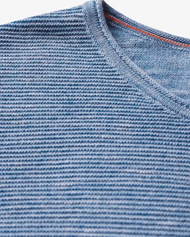 Cecil Struktur Pullover - Heather Sky Blue