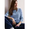 Structuur Trui - Heather Sky Blue