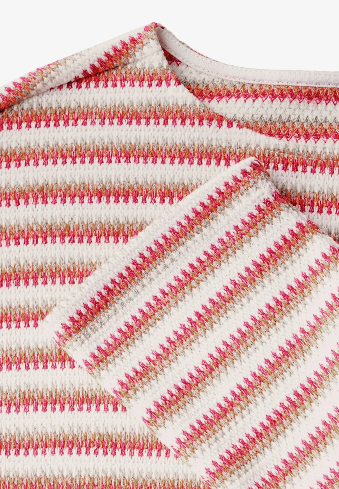 Cecil Gebreid Shirt - Granita Red