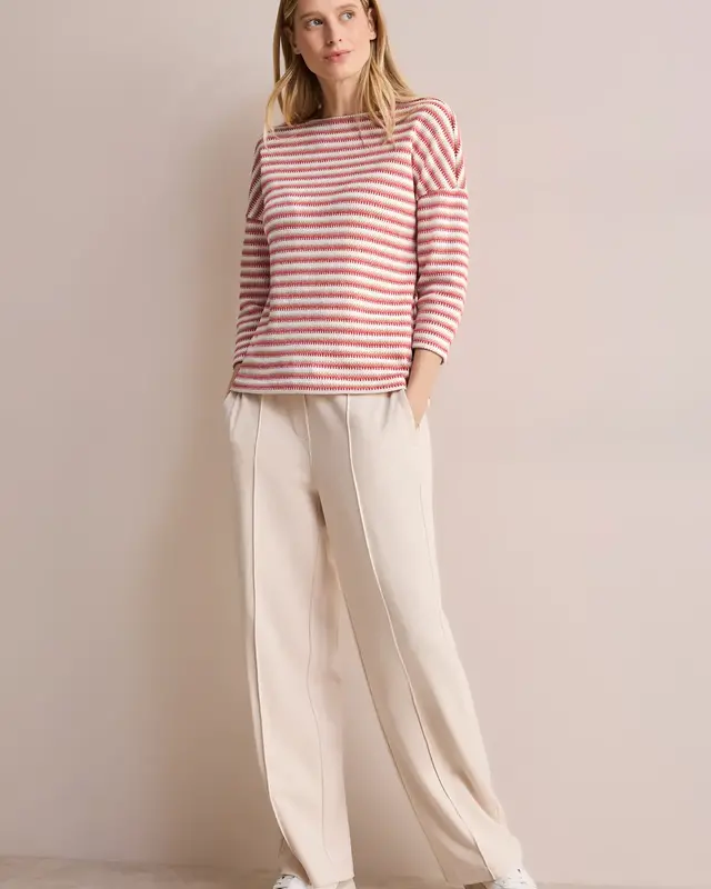 Cecil Strick-Look Shirt - Granita Red