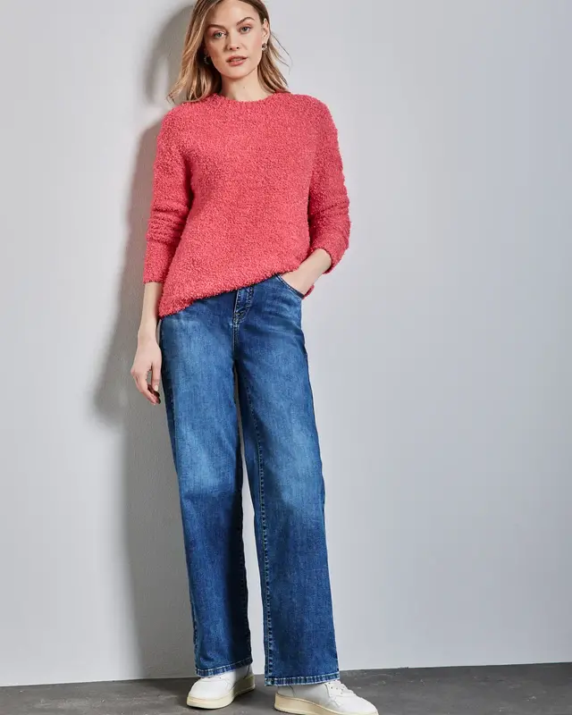 Street One Knuffelige Trui - Sugar Coral