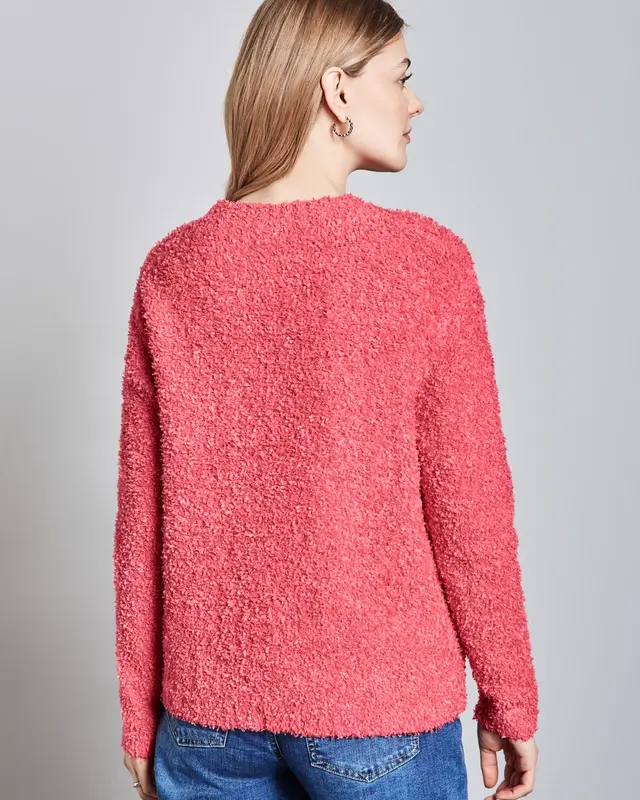 Street One Knuffelige Trui - Sugar Coral