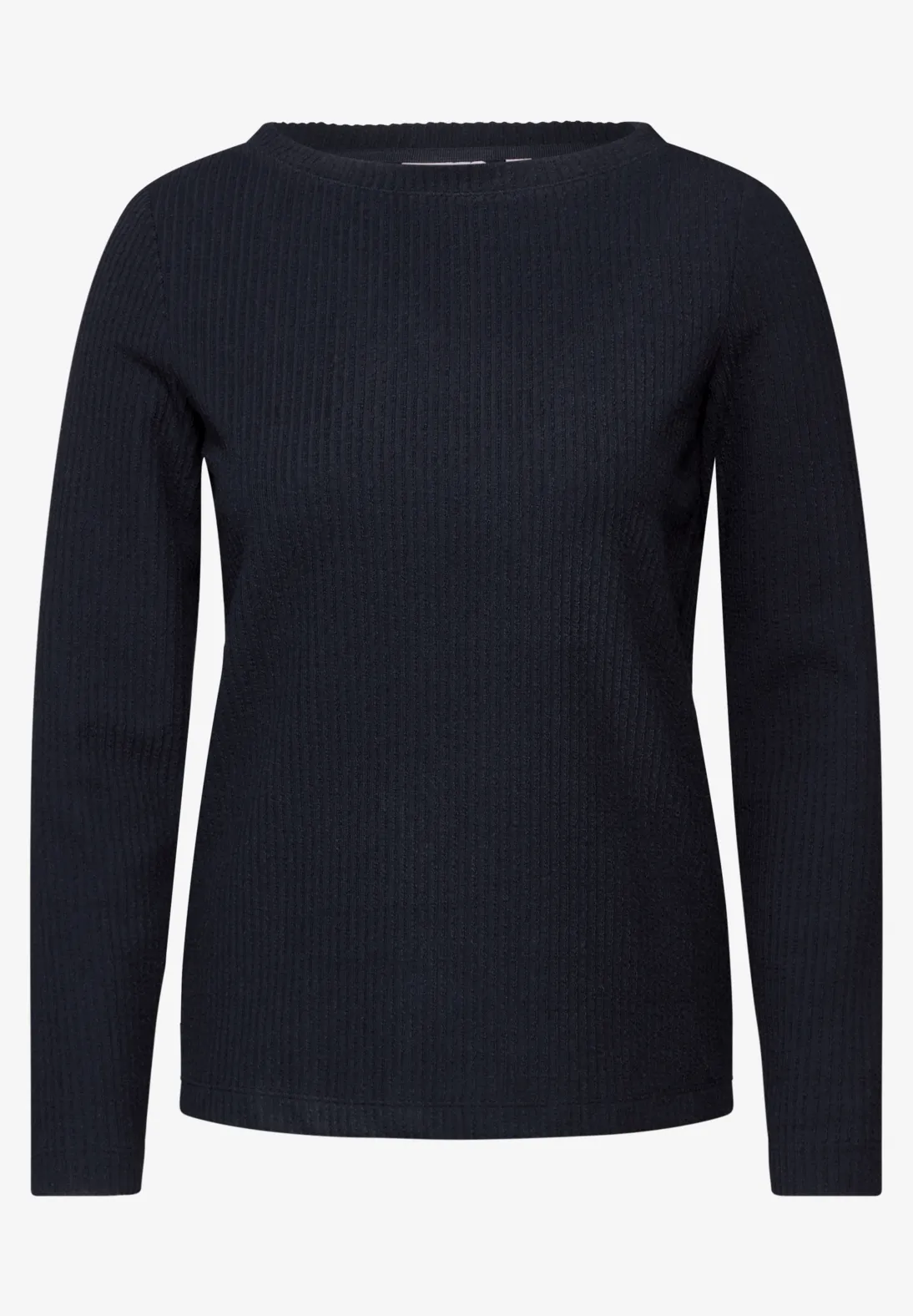 Cecil Struktur Shirt - Universal Blue