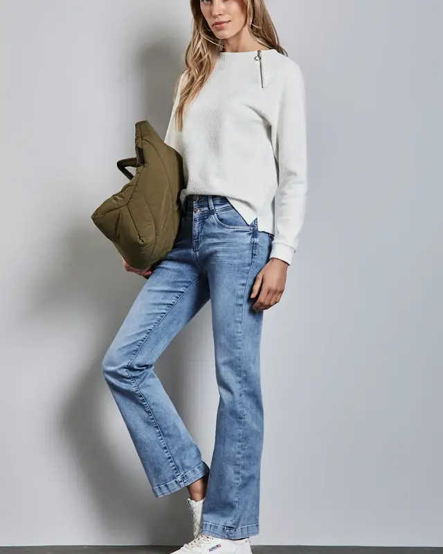 Street One Bootcut Jeans - Light Blue Random